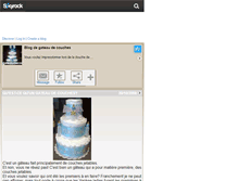 Tablet Screenshot of gateaudecouches.skyrock.com