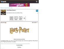 Tablet Screenshot of harrypotter-fiction-1.skyrock.com