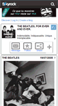 Mobile Screenshot of beatles--mania.skyrock.com