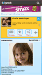 Mobile Screenshot of charliequatrefages.skyrock.com