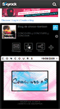 Mobile Screenshot of choco--bonbon.skyrock.com