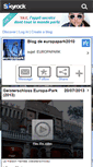 Mobile Screenshot of europapark2010.skyrock.com
