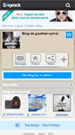 Mobile Screenshot of gauthier-sylvie.skyrock.com