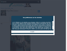 Tablet Screenshot of mlle-x-oceane-x.skyrock.com
