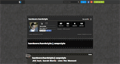 Desktop Screenshot of hardcore-hardstyle.skyrock.com