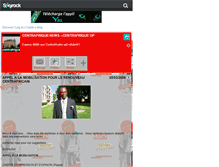 Tablet Screenshot of centrafrique.skyrock.com