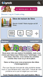 Mobile Screenshot of deco-2-sims.skyrock.com