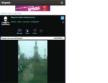 Tablet Screenshot of hunters-of-paranormal.skyrock.com