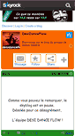 Mobile Screenshot of desidanceflow.skyrock.com