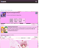 Tablet Screenshot of amushugocharaikuto.skyrock.com