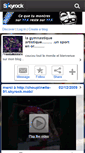 Mobile Screenshot of gymartistique94.skyrock.com