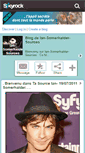 Mobile Screenshot of ian-somerhalder-sources.skyrock.com