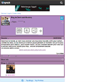 Tablet Screenshot of demi-sad-life-story.skyrock.com