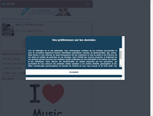 Tablet Screenshot of my-musiic-and-me.skyrock.com