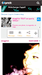 Mobile Screenshot of imag3-in.skyrock.com