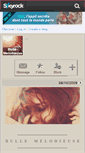 Mobile Screenshot of bulle-melodieuse.skyrock.com