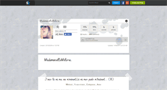 Desktop Screenshot of mademoisellxmelissa.skyrock.com