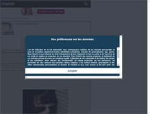 Tablet Screenshot of mademoisellxmelissa.skyrock.com