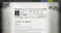 Desktop Screenshot of elyeslebaron.skyrock.com