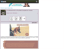 Tablet Screenshot of galop-dans-le-sable.skyrock.com