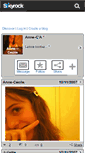 Mobile Screenshot of anne---cecile.skyrock.com