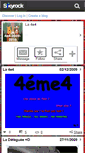 Mobile Screenshot of 4e4-2009-2010.skyrock.com