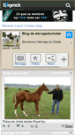 Mobile Screenshot of elevageduchalet.skyrock.com