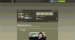 Desktop Screenshot of joelove.skyrock.com
