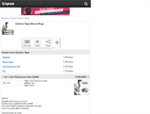 Tablet Screenshot of gokhan-tepe-zik.skyrock.com