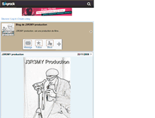 Tablet Screenshot of j3r3my-production.skyrock.com