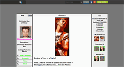 Desktop Screenshot of christophe-mae-officiiel.skyrock.com