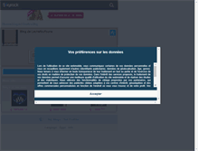 Tablet Screenshot of lechefoufoune.skyrock.com