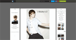 Desktop Screenshot of j-bieber-x3.skyrock.com