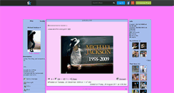 Desktop Screenshot of mj----forever.skyrock.com