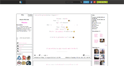 Desktop Screenshot of mlle-zolie.skyrock.com