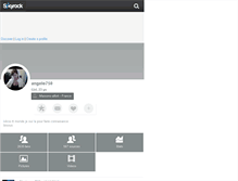 Tablet Screenshot of angele750.skyrock.com