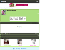 Tablet Screenshot of beautifulcelebrities.skyrock.com