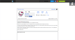 Desktop Screenshot of hello-kitty-montres.skyrock.com