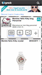 Mobile Screenshot of hello-kitty-montres.skyrock.com