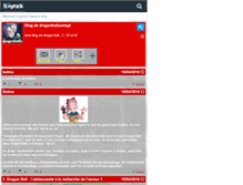 Tablet Screenshot of dragonballzxetxgt.skyrock.com
