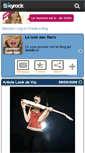 Mobile Screenshot of glamour-look-star.skyrock.com