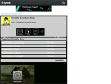 Tablet Screenshot of chrisdrewx.skyrock.com