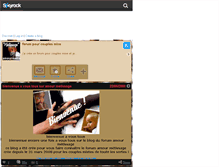 Tablet Screenshot of amourmetissageforum.skyrock.com