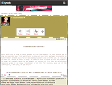 Tablet Screenshot of funnybieber.skyrock.com