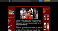 Desktop Screenshot of ivanovic-ana.skyrock.com