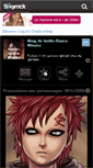 Mobile Screenshot of fanfic-gaara-mizuka.skyrock.com