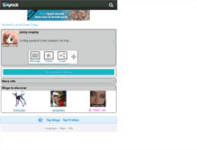 Tablet Screenshot of jennycosplay.skyrock.com