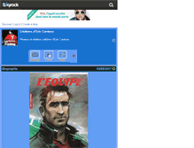 Tablet Screenshot of cantona-the-king.skyrock.com