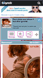 Mobile Screenshot of je-taime-melancolie.skyrock.com