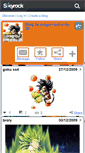 Mobile Screenshot of dragon-ball-z-du-29.skyrock.com